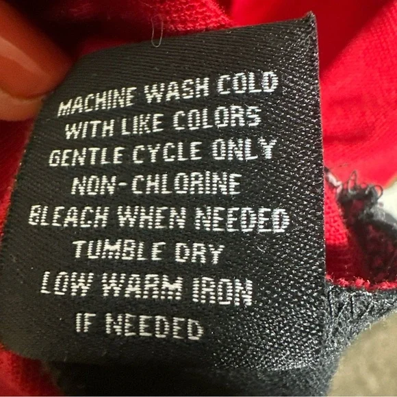 Black Pike Men’s Red Button Jersey XL Shirt Goal Digger Cotton Stars Stripes USA - Picture 14 of 14